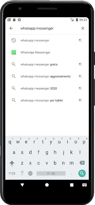 Instalar WhatsApp Messenger en Tesla X9320