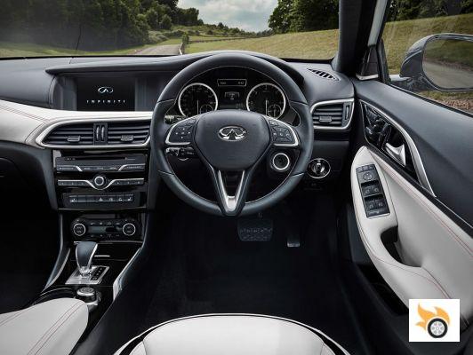 Infiniti revela painel de instrumentos Q30