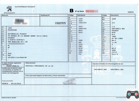 How to know the power of a car and understand the technical sheet