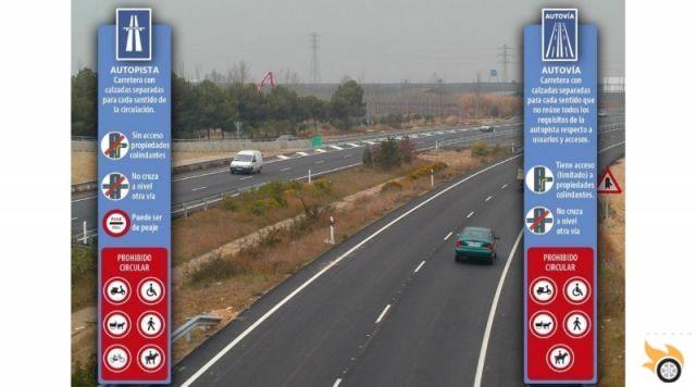 Normas y restricciones de circulación en autopistas y autovías