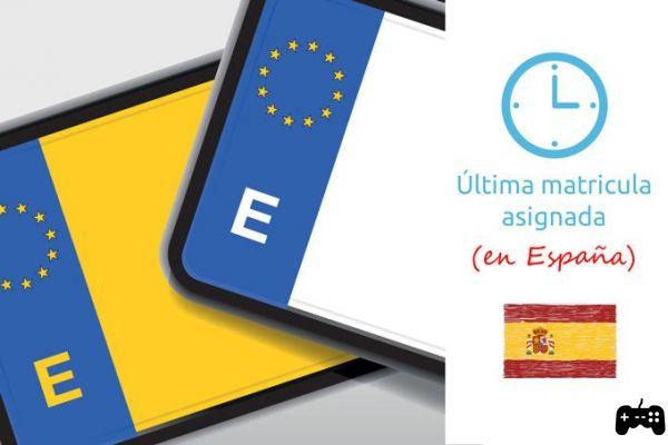 Last license plate assigned or seen today in Spain by the DGT