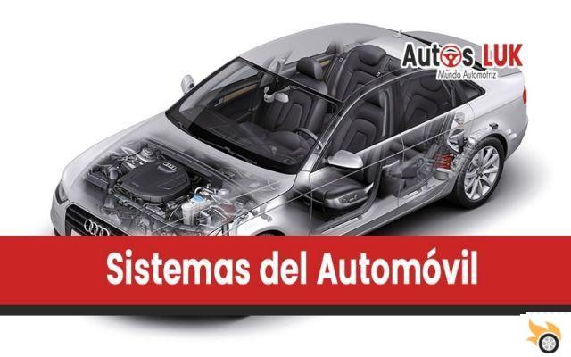 Los siete principales sistemas de un automóvil