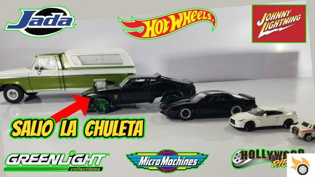 que escala son los autos hot wheels