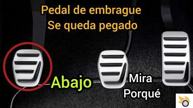 Why does the clutch pedal stay down? Causes and solutions