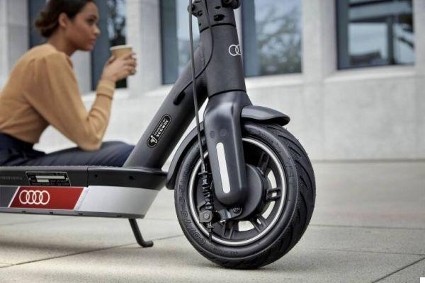 Scooter eléctrico Audi: tres modos de conducción, sin miedo a las subidas