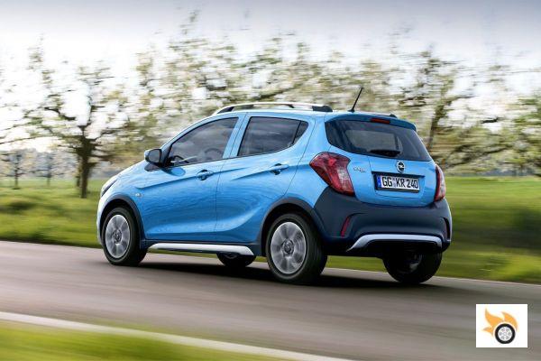 Opel Karl Rocks, a pocket crossover