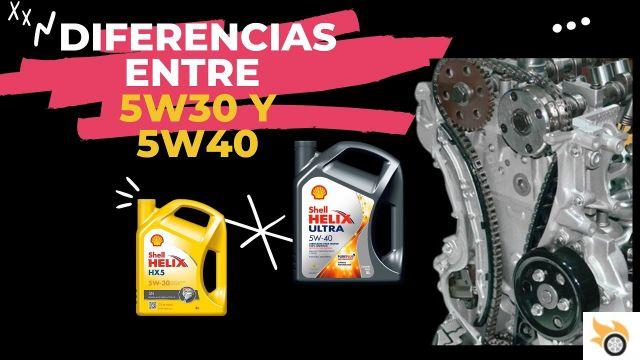 Différences entre les huiles 5W30 et 5W40