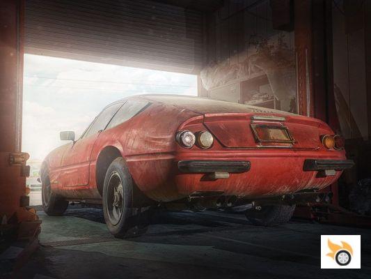 Do esquecimento ao leilão: uma Ferrari 365 GTB/4 Daytona abandonada e única