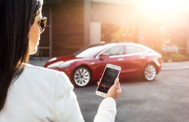 Tesla Model 3, adeus às chaves do carro - Tesla Club Italy