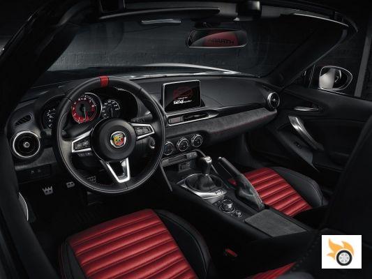 Aranha Abarth 124, vs. Mazda MX-5 e Fiat 124 Spider