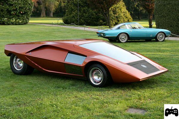 The Lancia Stratos Zero: An iconic concept car from the 70s