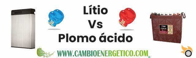 Comparación de las baterías de Litio-Ion y Plomo-Ácido