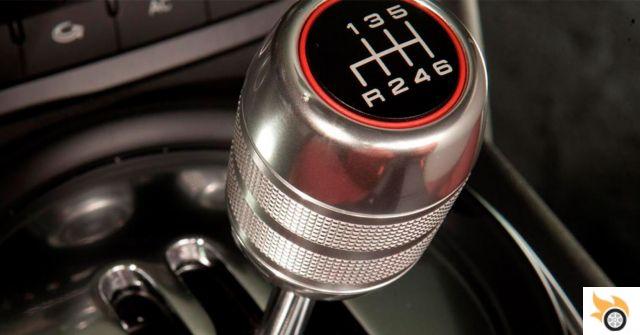 The correct gear reduction in a car with manual transmission