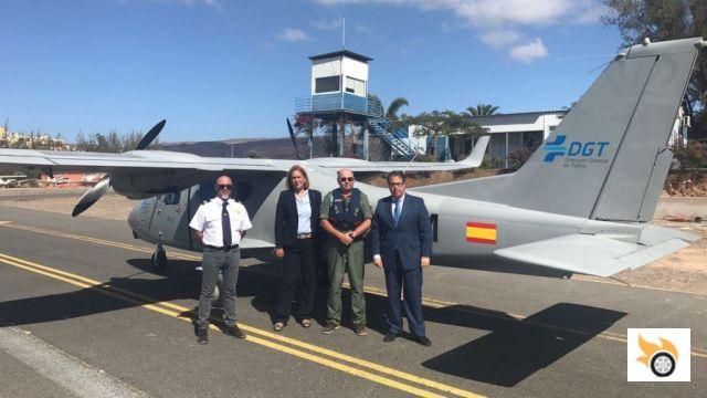 La DGT évalue l'utilisation d'avions légers et de drones en plus du Pegasus.