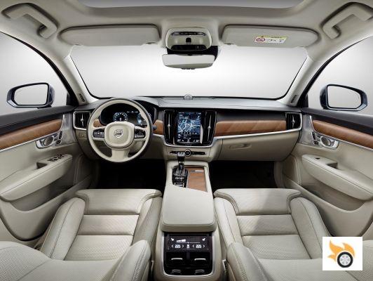 Datos oficiales del nuevo Volvo S90