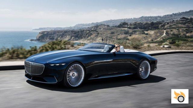 Vision Mercedes-Maybach 6 Cabriolet, une nouvelle interprétation du luxe à ciel ouvert.