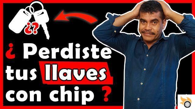 ¿Qué hacer si pierdes la llave de tu auto con chip?