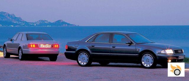 El pasado y el presente del estilo del Audi A8