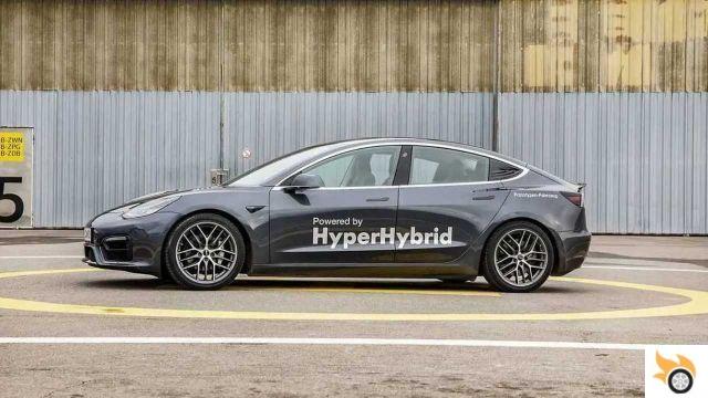 Como é o híbrido Tesla Model 3 que consome 2 litros por 100 km