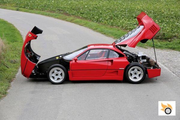 Hoy es el cumpleaños del Ferrari F40