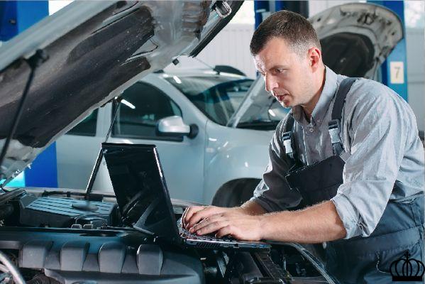 Maintenance and inspection of the car at 150.000 kilometers