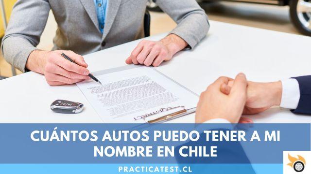 cuantos autos puedes tener a tu nombre