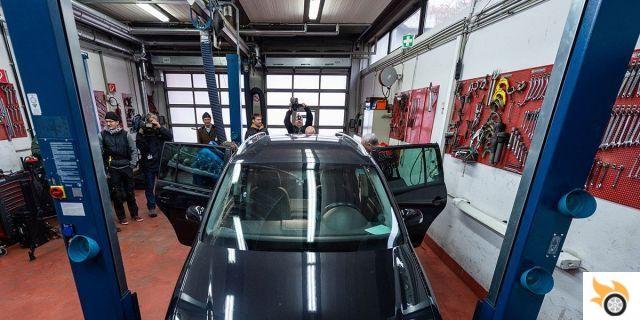 How long can a car be in the workshop?