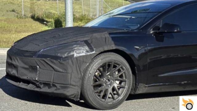Tesla, premières photos et infos sur le restylage des Model 3 et Y