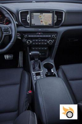 First images of the interior of the new Kia Sportage