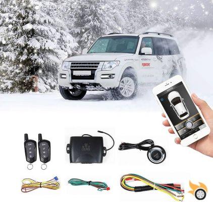 Motor de arranque y acceso sin llave en los coches