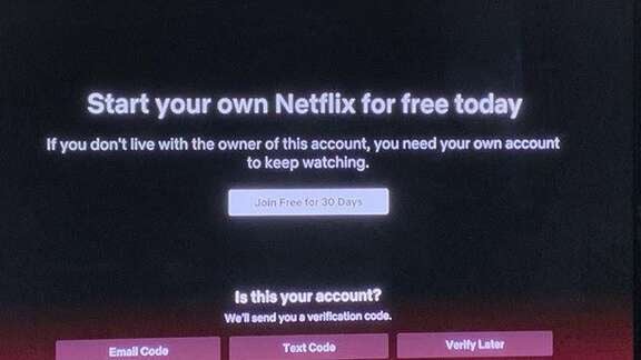En Teslas, la prohibición de compartir cuentas de Netflix no se aplicará