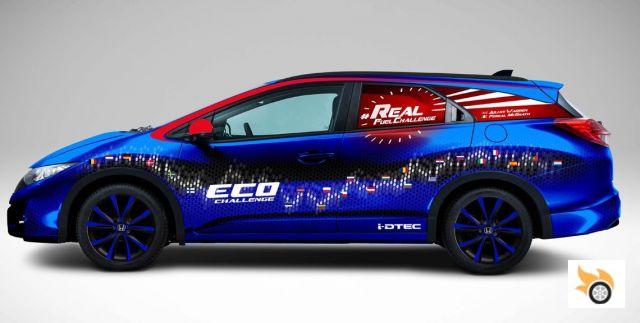 Record fuel economy for Honda Civic Tourer