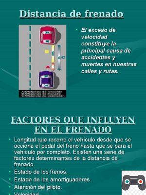 Fatores que influenciam a distância de frenagem