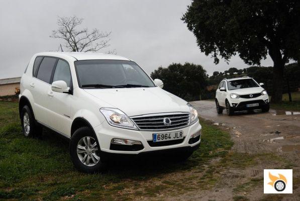 Contact: SsangYong Tivoli, Korando and Rexton W 4×4 automatics