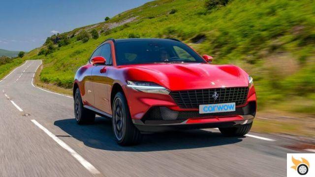 Ferrari Purosangue, así es como podría ser en la carretera