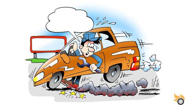 Consequences of sudden braking and what to do in an emergency