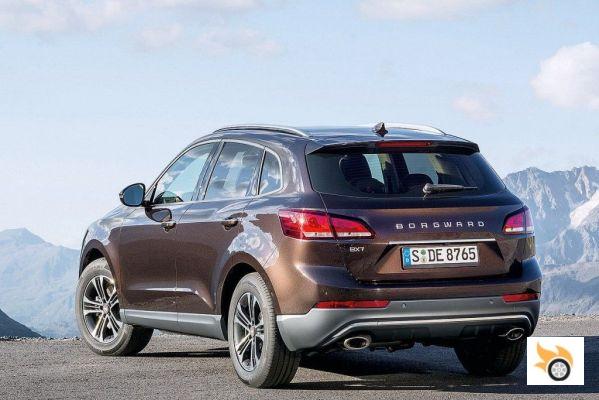 Borgward BX 7, it's official and it's as peculiar as it gets.
