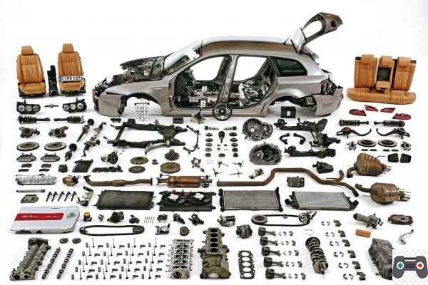 How many parts does a car have? Find out the answer here