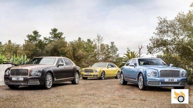 Novo Bentley Mulsanne, redesenhado e em três versões