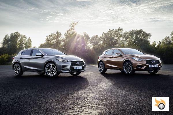 First official images and data of the Infiniti Q30