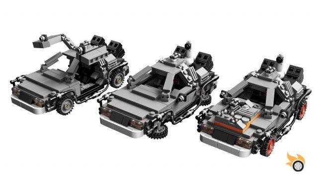 Get your DeLorean... in Lego