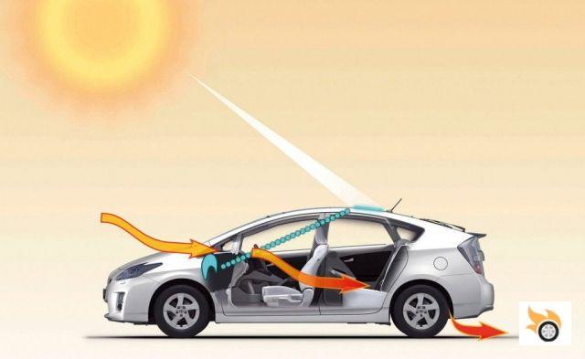 Solar power arrives for the Toyota Prius, but this time it will be useful