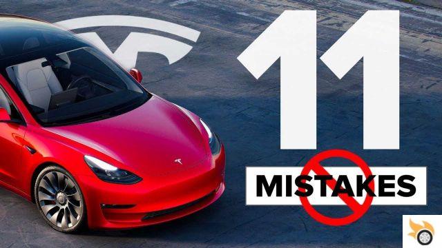 11 erros a evitar ao comprar um Tesla