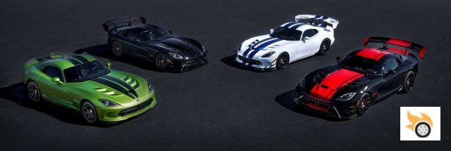 5 special editions to say goodbye to the Dodge Viper