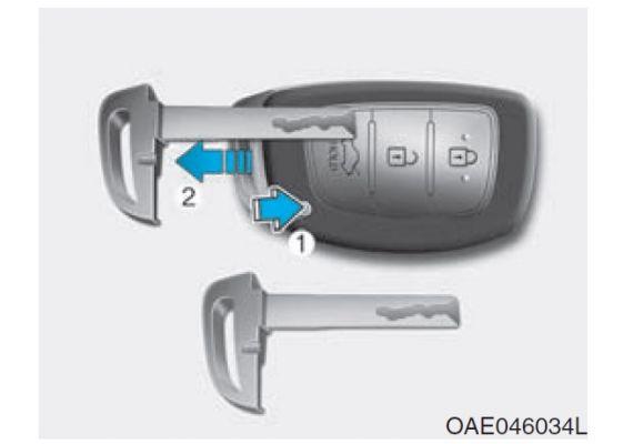 Keyless key with flat battery: what to do to restart