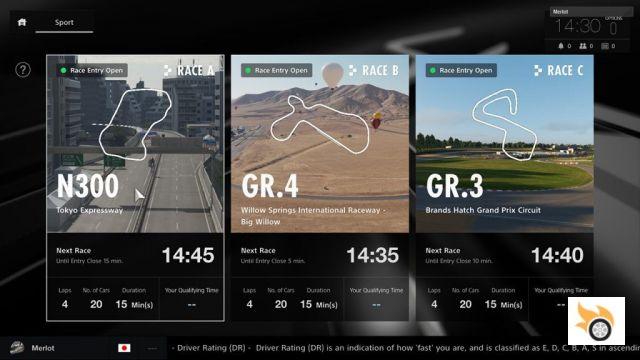 Gran Turismo Sport, bientôt disponible à partir de 59,99 ¤.