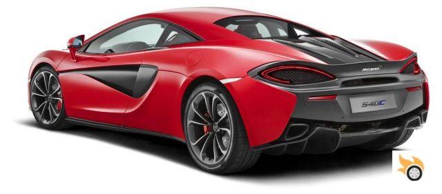 McLaren 540C Coupé, unveiled in China the model more 