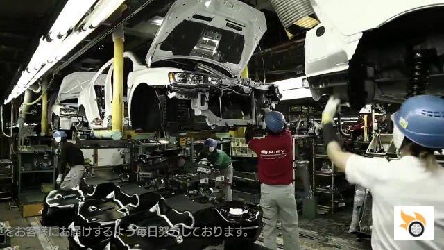 C'est ainsi que la dernière Mitsubishi Lancer EVO X a été construite.