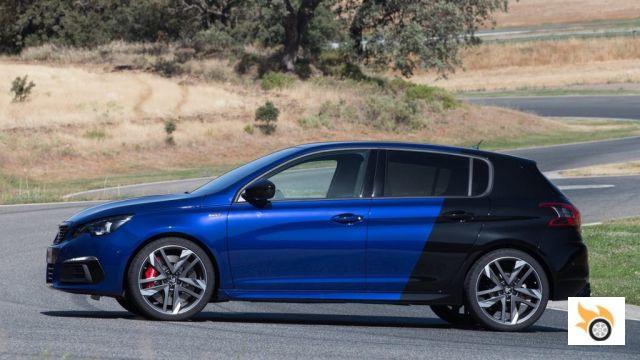 The Peugeot 308 GTi by Peugeot Sport also gets a facelift