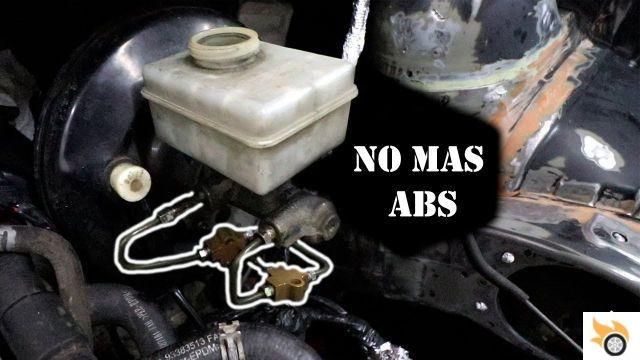 Desative, elimine ou desconecte o sistema ABS dos carros